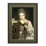 KARE Picture Frame Incognito Sitting Countess 82x112cm