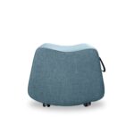 Pouf Bari blu e hapur