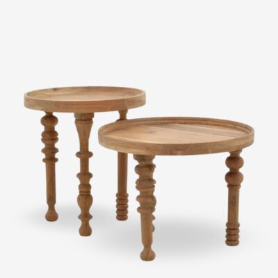Side table brenda 2set Ø6050cm
