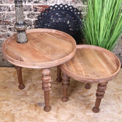 Side table brenda 2 set Ø60 50cm