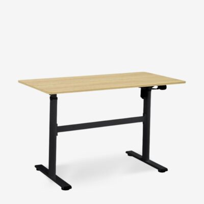 Work desk carlo sonoma black 120x60cm