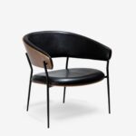 Armchair crib black