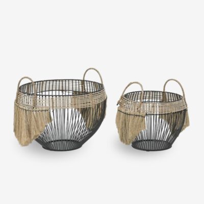 Basket Iva 2set Metal 36x30_26x27 (2)