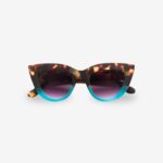 CLAUDIA BIG CAT EYE Havana Blue OK013-HB