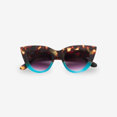 CLAUDIA BIG CAT EYE Havana Blue OK013-HB