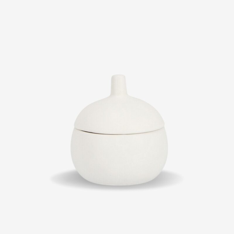 Candle Holder C-COPERCHIO White