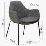 Chair Zimmer Light Green - Image 12