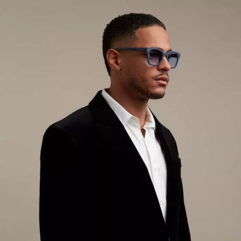 Okkia Sunglasses Giovanni Midnight - Image 5