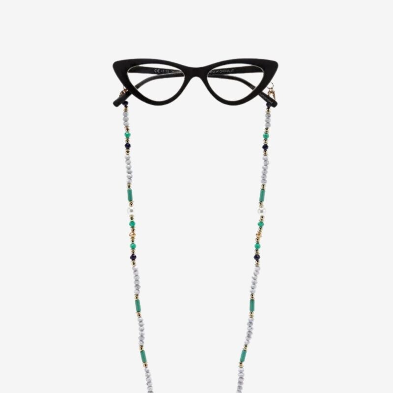 Okkia Glasses Chain Turquoise