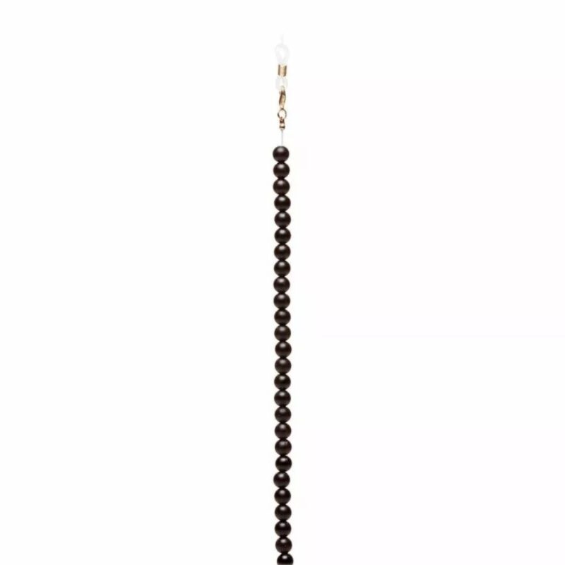 Okkia Glasses Chain Black Beads