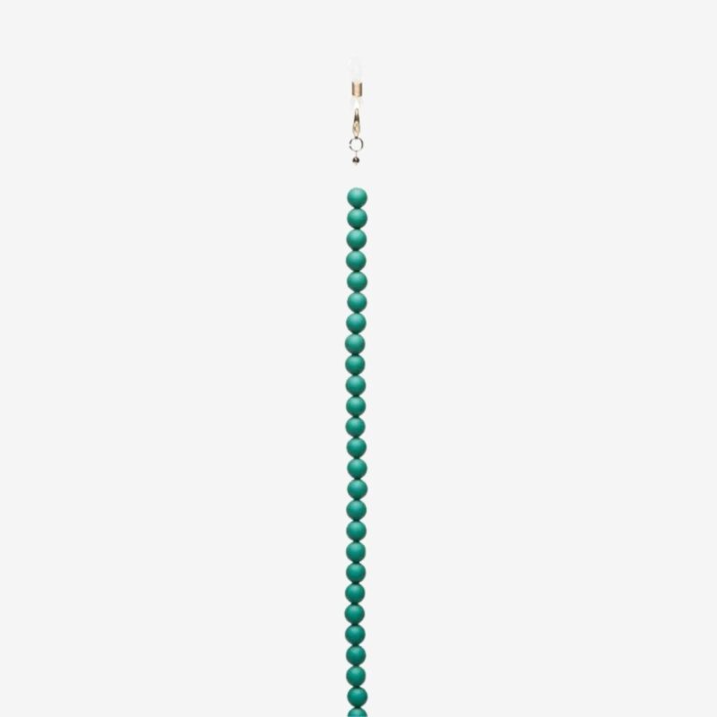Okkia Glasses Chain Green Beads - Image 5