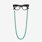 Okkia Glasses Chain Green Beads