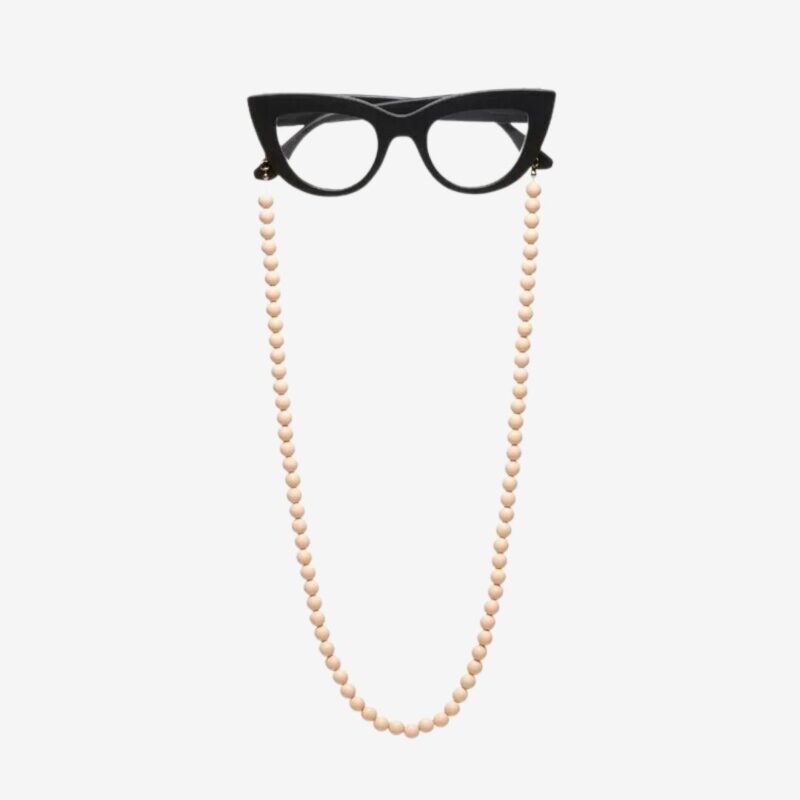 Okkia Glasses Chain Pink Beads - Image 1