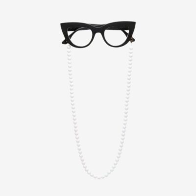 Okkia Glasses Chain White Beads