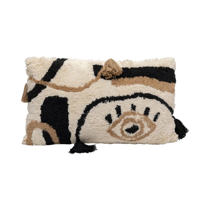 KARE Cushion Blink White 60x35cm