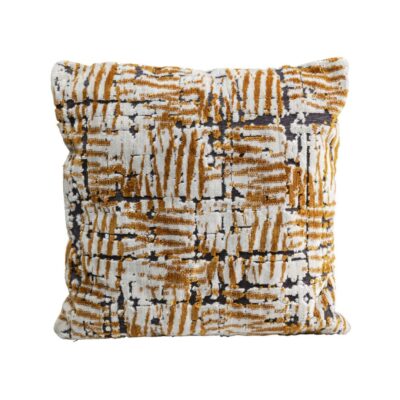 KARE Cushion Scratched Multi 45x45cm
