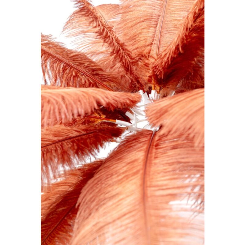 Kare Table Lamp Feather Palm Rusty Red 60cm (3)
