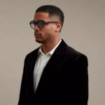 LAURO ROUND Black & Havana (blue lens) OK031B3H-BL (2)