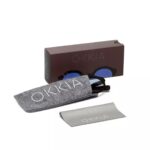 LAURO ROUND Black & Havana (blue lens) OK031B3H-BL (8)