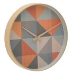 Wall Clock Multicolor 30x5x30