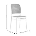 Chair Jenny Black 51х40.5х86.5cm