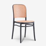 Chair Jenny Black 51х40.5х86.5cm (11)