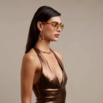 Okkia Sunglasses Lauro Round Havana Yellow Blue - Image 4