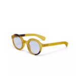 Okkia Sunglasses Lauro Round Havana Yellow Blue - Image 5