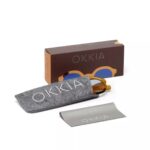 Okkia Sunglasses Lauro Round Havana Yellow Blue - Image 8