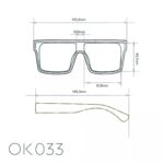 Okkia Sunglasses Tokyo Black - Image 10