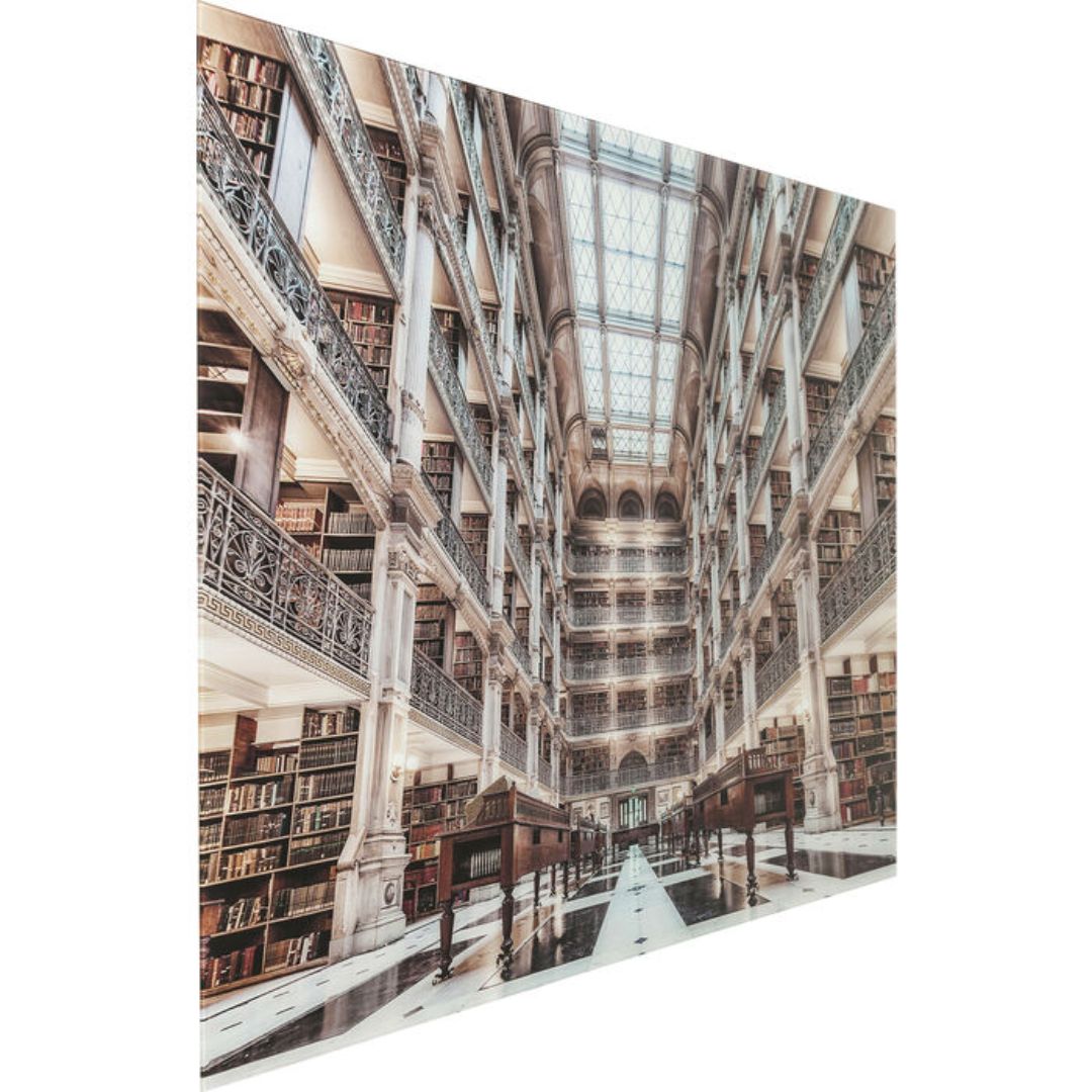 KARE Picture Glass Library 150x100cm – Smart Living