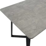 Table Carmen Gray Black Legs 150x90x75cm (2)