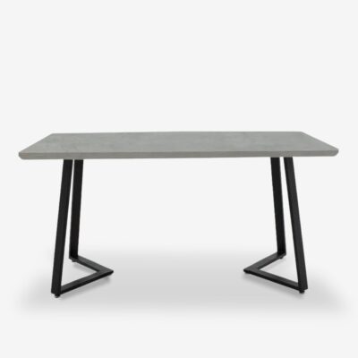 Table Carmen Gray Black Legs 150x90x75cm (8)