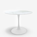 Table Dada Marble White Ø120cm