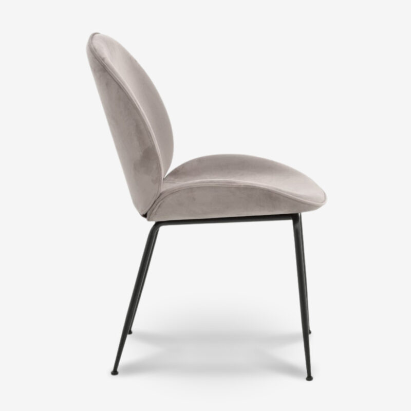Chair Adelina Velvet Grey Pk 264 000008 (3)