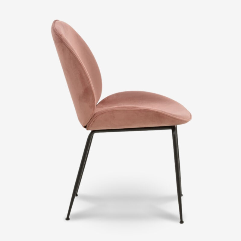 Chair Adelina Velvet Pink Pk 264 000009 (3)