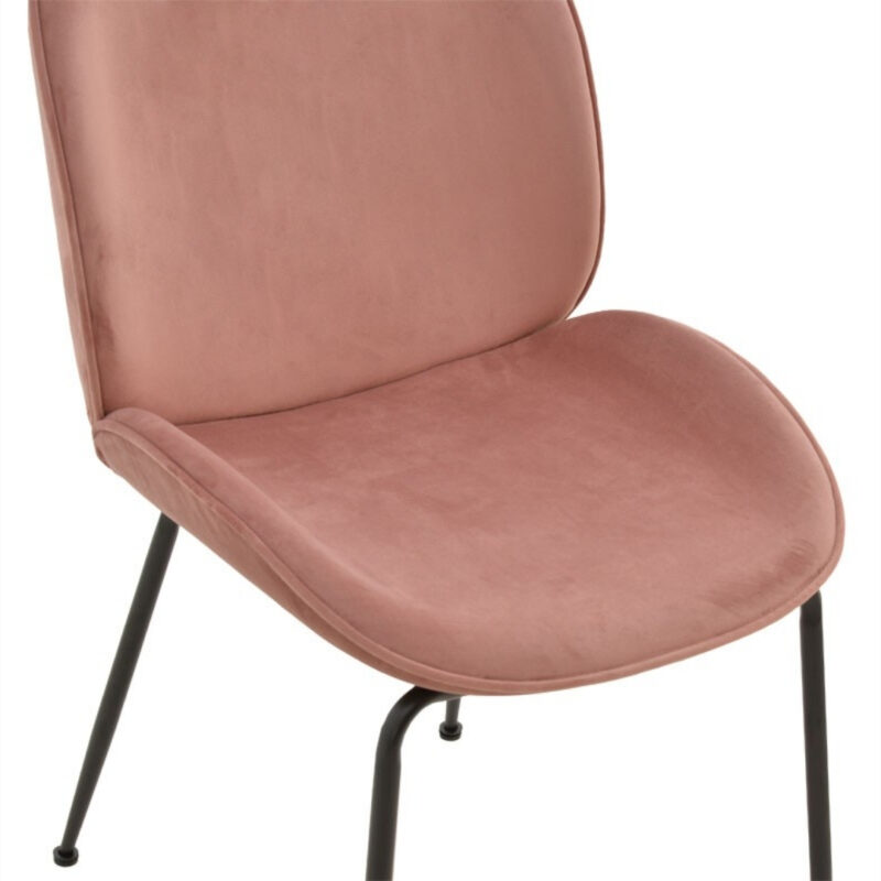 Chair Adelina Velvet Pink Pk 264 000009 (5)