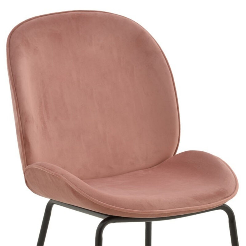 Chair Adelina Velvet Pink Pk 264 000009 (6)