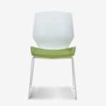 Chair Visitor White Green (4)