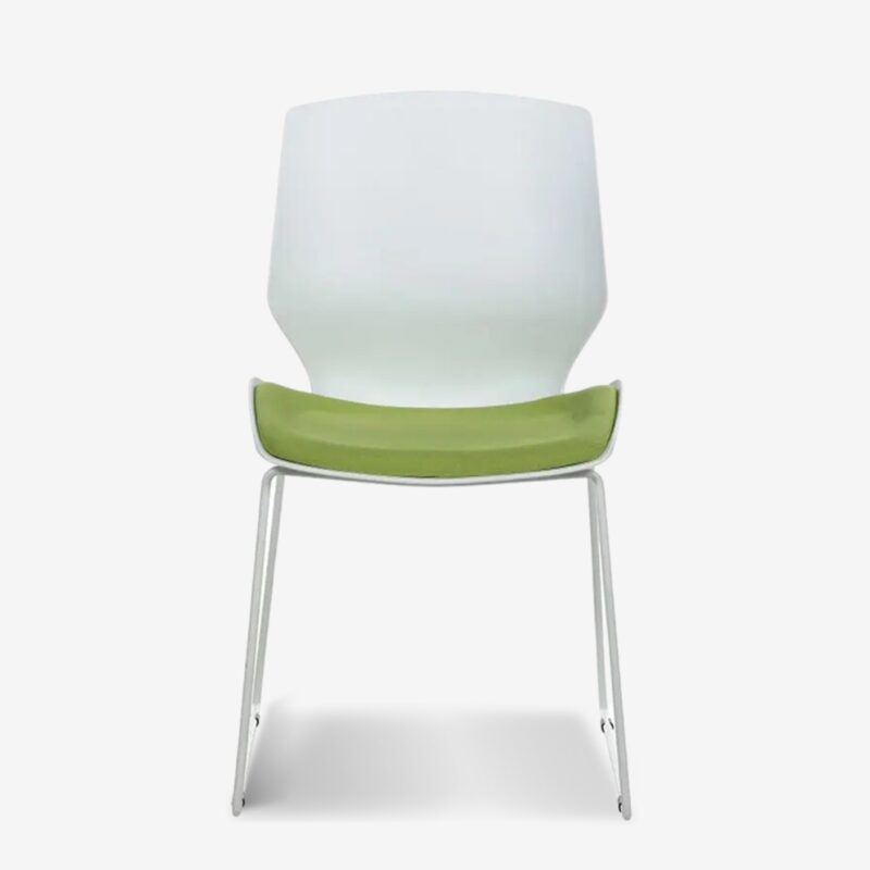 Chair Visitor White Green (4)