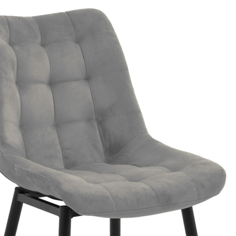 Chair Vittovelvet Grey Pk 264 000010 (5)