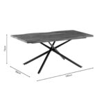 Dining Table Gana 180x90x76cm
