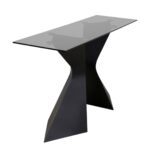 Kare console gloria black 140x81cm (11)
