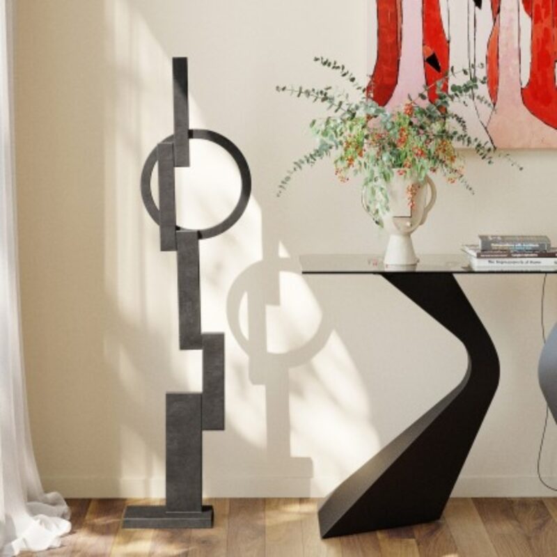 Kare console gloria black 140x81cm (3)