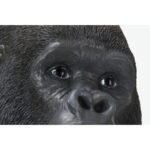 KARE Deco Figure Monkey Gorilla Side Medium Black