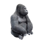 Deco Figure Monkey Gorilla Side Medium Black - Image 3