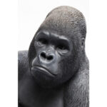 Deco Figure Monkey Gorilla Side Medium Black - Image 7
