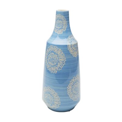 KARE Vase Big Bloom Blue 47cm (6)