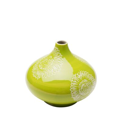 KARE Vase Big Bloom Green 21cm (1)