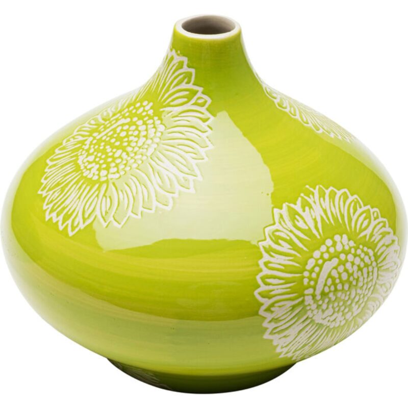 Vase Big Bloom Green 21cm - Image 3